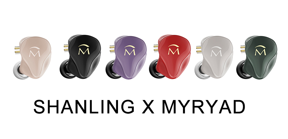 SHANLING X MYRYAD 特別版 MUSIC 1 耳機正式發布！